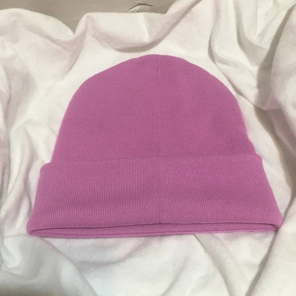 Lululemon WARM REVELATIONS BEANIE DHALIA MAUVE/ MEADOW PINK SIZE‎ L/XL